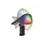Spot LED Exterior 12W Solar RGB 220V Montaj Gradina - imagine 5