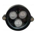 Spot LED Exterior 3W COB RGB Rotund 220V Montaj Gradina - imagine 2