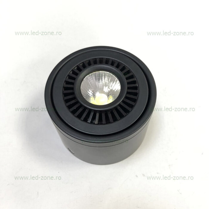 Spot LED Magazin Aplicat Mobil 7W COB Negru XQ025 Spot LED Magazin Aplicat Mobil 7W COB Negru XQ025 - imagine 1