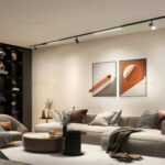 Spot LED Magnetic 20W Cilindru Negru Reglabil Ultra Slim T3 - imagine 3