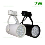 Spot LED Magazin Sina 7x1W Negru - imagine 2