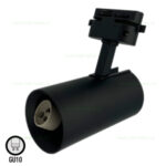 Spot LED Magazin Sina cu Bec GU10 Negru LZAN-20