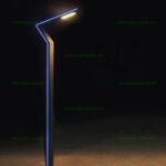 Stalp Iluminat LED 30W Alb Natural + 20W Ornamental 3M LZ9142 - imagine 2