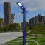 Stalp Iluminat LED 30W Alb Natural + 20W Ornamental 3M LZ02