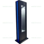 Stalp Gradina 7.5W cu Contur Albastru 60cm