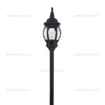 Stalp LED Gradina E27 Negru JAMES 1.33 - imagine 2