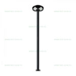 Stalp Stradal Decorativ 2.5 Metri Negru POLE