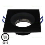Suport Incastrat 1 Bec Spot LED GU10 Patrat KAKTUS IP65 - imagine 2
