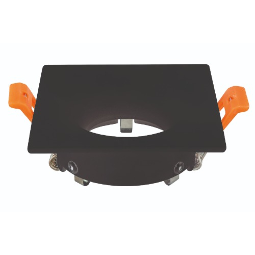 Suport Incastrat 1 Bec Spot LED GU10 Patrat Negru KARANFİL 1 Suport Incastrat 1 Bec Spot LED GU10 Patrat Negru KARANFİL