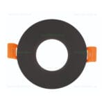 Suport Incastrat 1 Bec Spot LED GU10 Rotund Negru KARANFİL - imagine 2