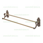 Suport Pentru Prosop Dublu Bronz Antichizat LZ68602