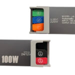 Sursa Alimentare Banda LED 12V-24V 100W Slim Auto Switch - imagine 2