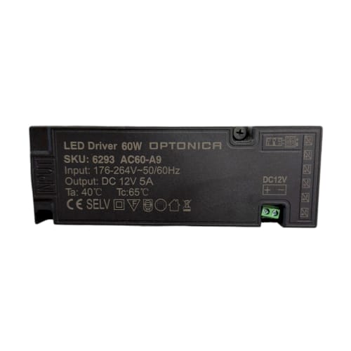 Sursa Slim 12V 60W Pentru Iluminat Banda LED Rafturi cu Senzor LZ4373 Sursa Slim 12V 60W Pentru Iluminat Banda LED Rafturi cu Senzor LZ4373 - imagine 1