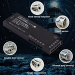 Sursa Slim 12V 60W Pentru Iluminat Banda LED Rafturi cu Senzor