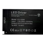 Sursa Slim 24V 100W Pentru Iluminat Banda LED Rafturi cu Senzor - imagine 2