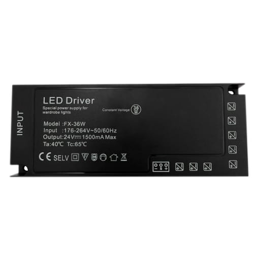 Sursa Slim 24V 36W Pentru Iluminat Banda LED Rafturi cu Senzor Sursa Slim 24V 36W Pentru Iluminat Banda LED Rafturi cu Senzor - imagine 1