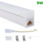 Tub LED T6 9W 60cm Patrat Mat Suport Inclus
