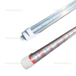 Tub LED T8 Mat 18W 120cm pentru Carne Alimentare la un Capat