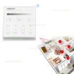 Telecomanda Monocrom 4 Zone MiLight RF Montaj Perete - imagine 5