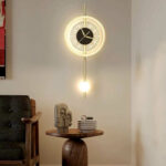 Aplica LED 18W cu Ceas Aurie LZ677