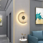 Aplica LED 24W cu Ceas Aurie LZ280-1 - imagine 3