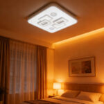 Lustra LED 160W Alba 3 Functii cu Telecomanda LZ95 - imagine 3