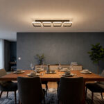 Lustra LED 24W Neagra 3 Functii LZ313