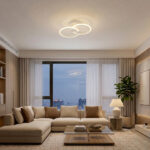 Lustra LED 36W Alba 3 Functii LZ9502-2 - imagine 3
