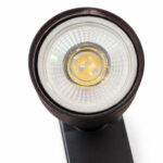 Spot LED Aplicat 5W Mobil Negru cu Bec GU10 si Intrerupator - imagine 2