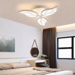 Lustra LED 86W Alba 3 Functii cu Telecomanda LZ93-3