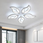 Lustra LED 90W Alba 3 Functii cu Telecomanda LZ93-5 - imagine 3