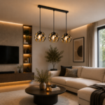 Lustra 3 Socluri E14 Suport Liniar LZ5046-3B - imagine 2