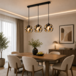 Lustra 3 Socluri E14 Suport Liniar LZ5046-3B