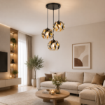 Lustra 3 Socluri E14 Suport Rotund LZ5046-3A