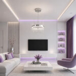 Lustra 40W Crom 3 Functii Cristal LZ8001-400