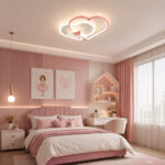 Lustra LED 80W Inima cu Telecomanda LZ146