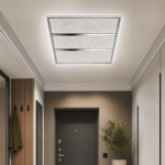 Plafoniera LED 135W Patrata Dispersor Clar B019 - imagine 2