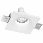 Suport Incastrat sub Tencuiala 1 Bec Spot LED MR16-GU10 Patrat