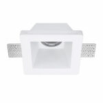 Suport Incastrat sub Tencuiala 1 Bec Spot LED MR16-GU10 Patrat LZ3222
