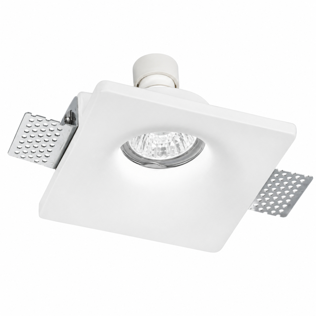 Suport Incastrat sub Tencuiala 1 Bec Spot LED MR16-GU10 Patrat
