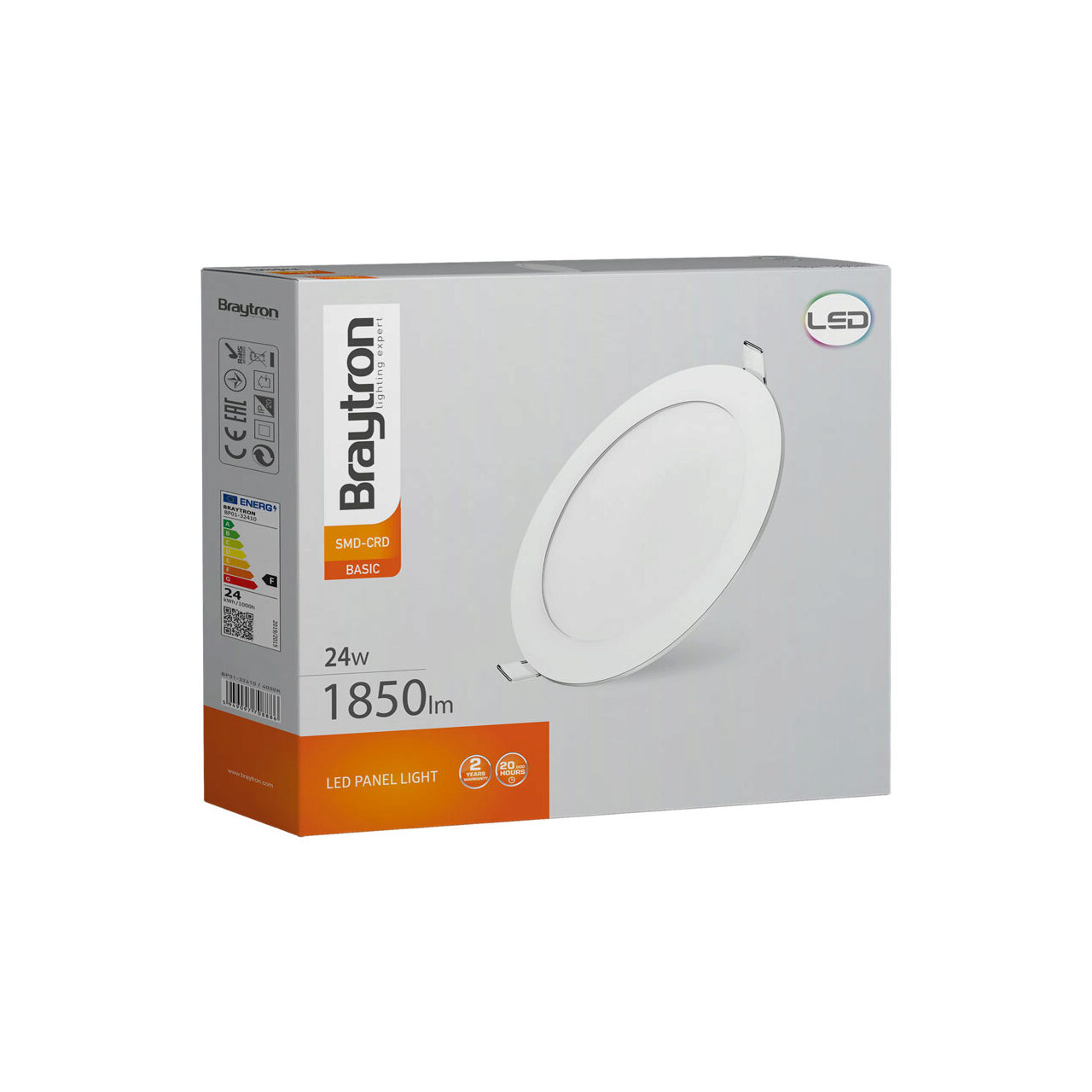SPOT LED ROTUND ST 24W 2400LM 4000K F:300MM BRAYTR 6 SPOT LED ROTUND ST 24W 2400LM 4000K F:300MM BRAYTR - imagine 6