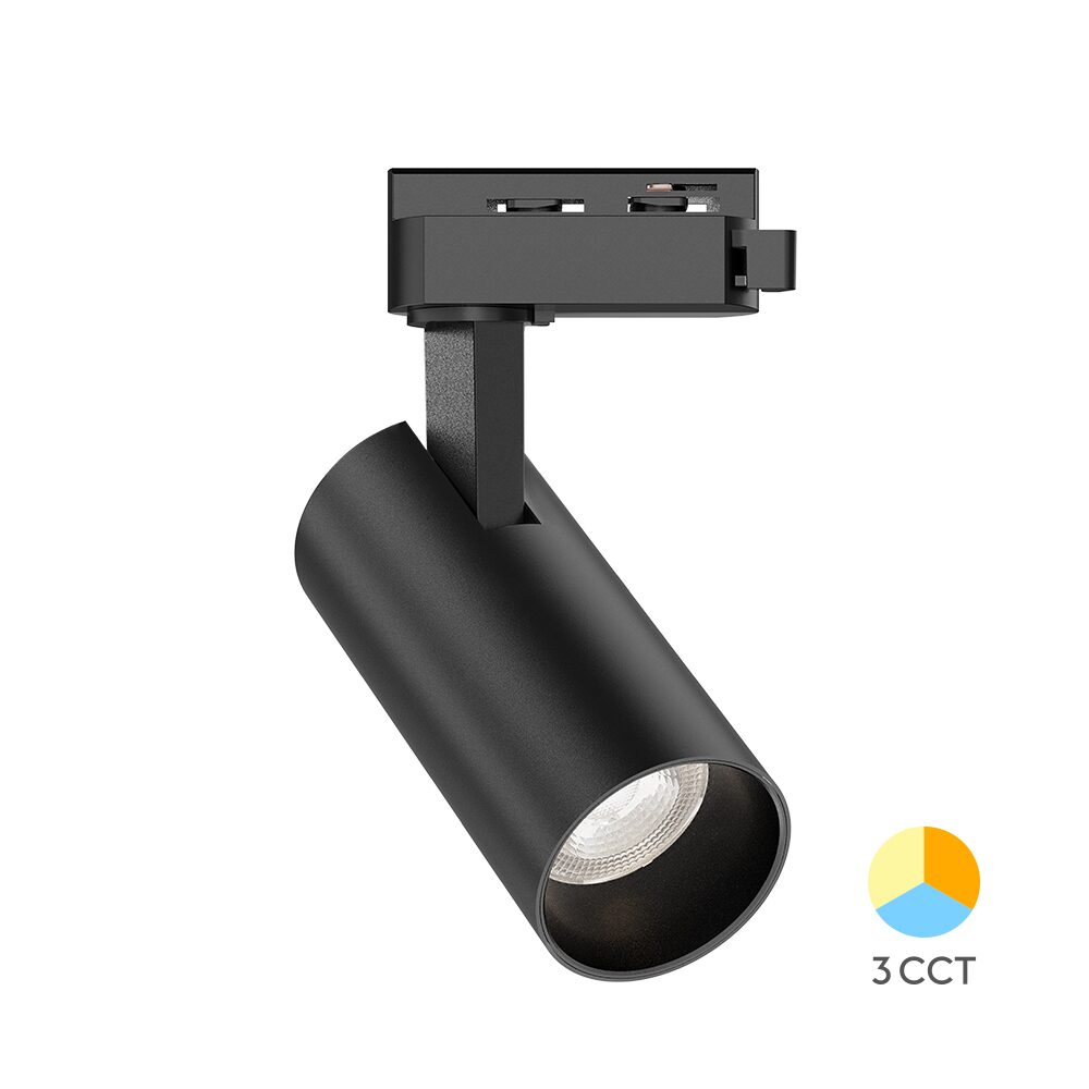 SPOT LED PE SINA-P15-NEGRU 3in1 15W 1560LM MONOFAZIC