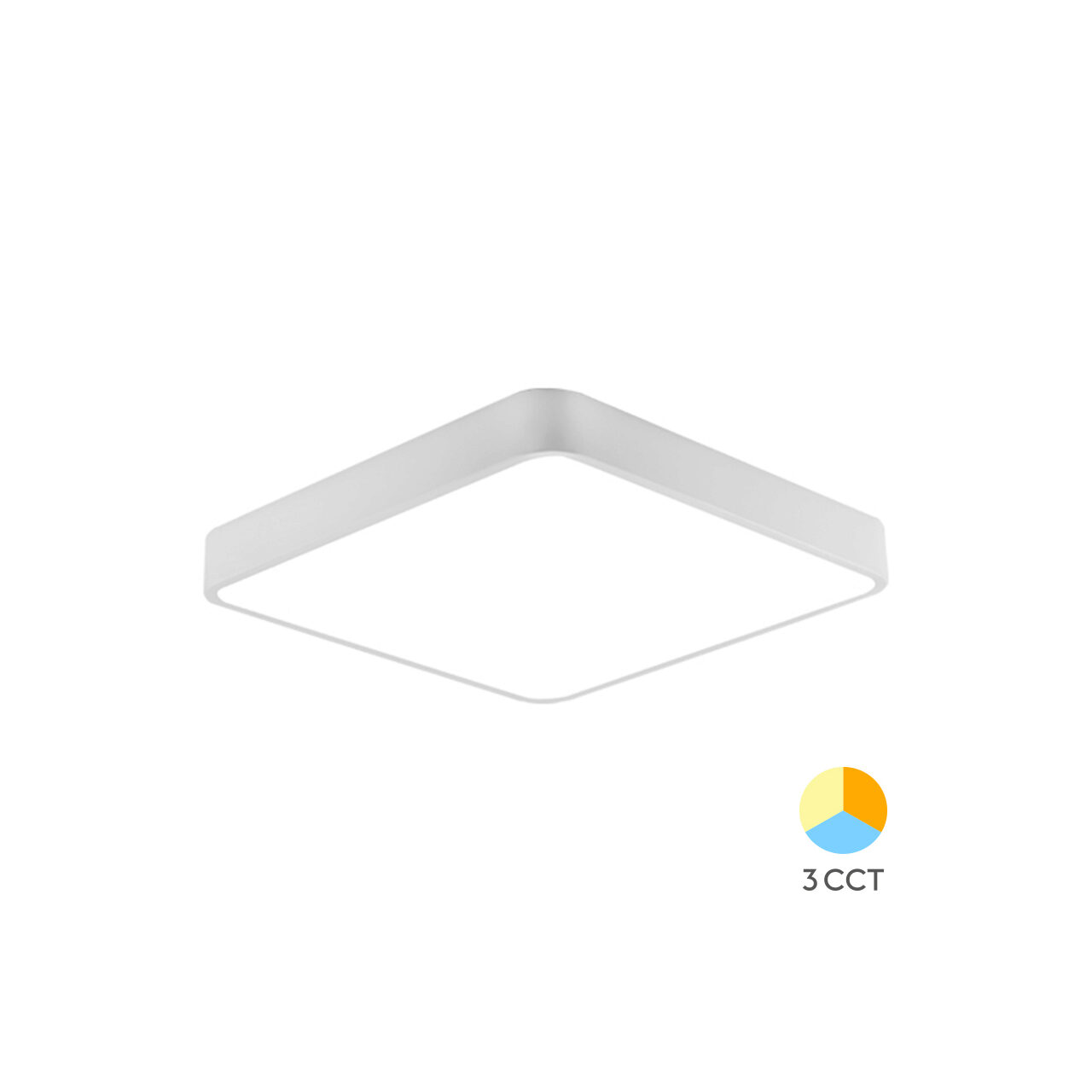PLAFONIERA LED 45W 3000/4000/6500K ALB BLADE SQR