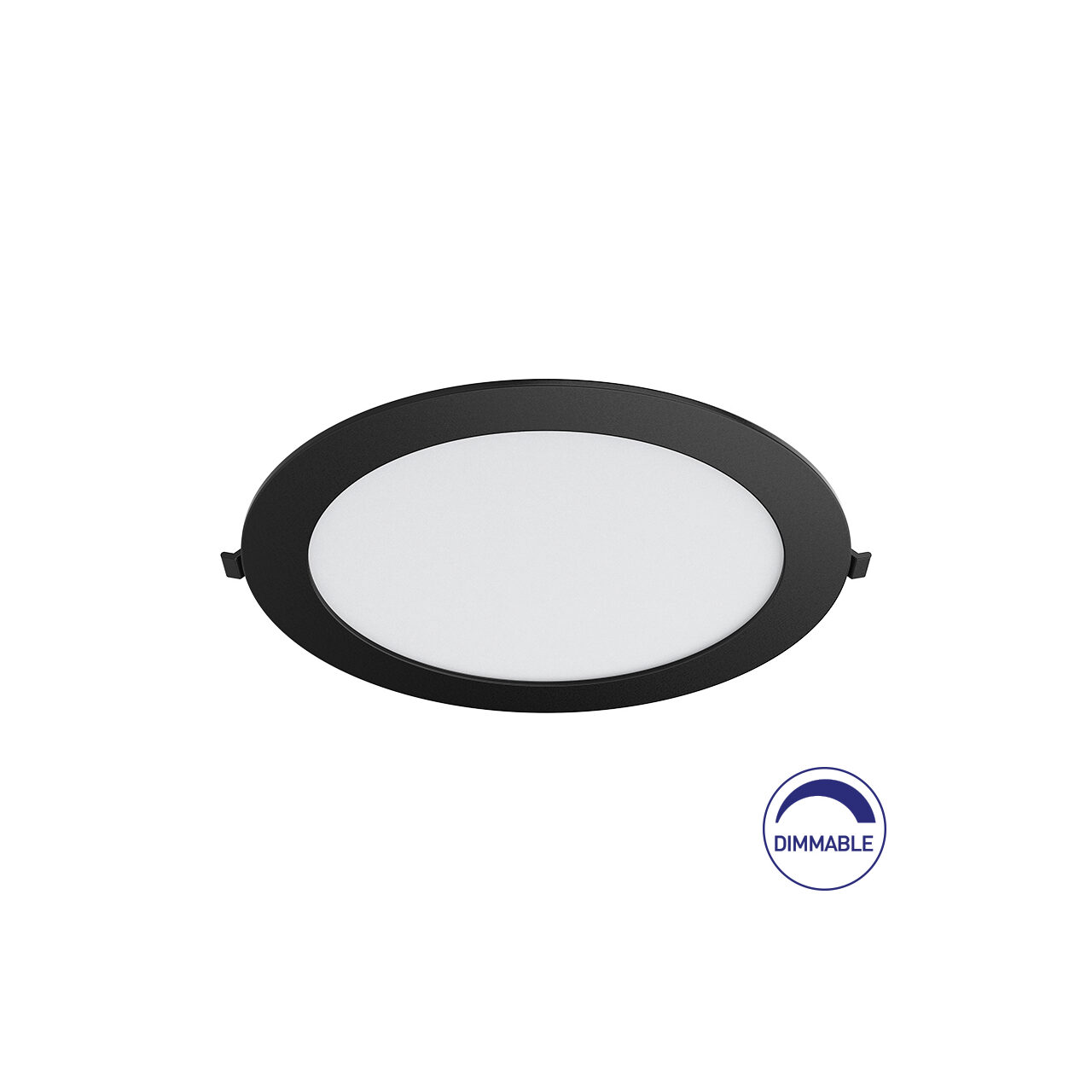 SPOT LED ROTUND ST 18W 1760LM DIM 6500K F:229MM NEGRU IP40