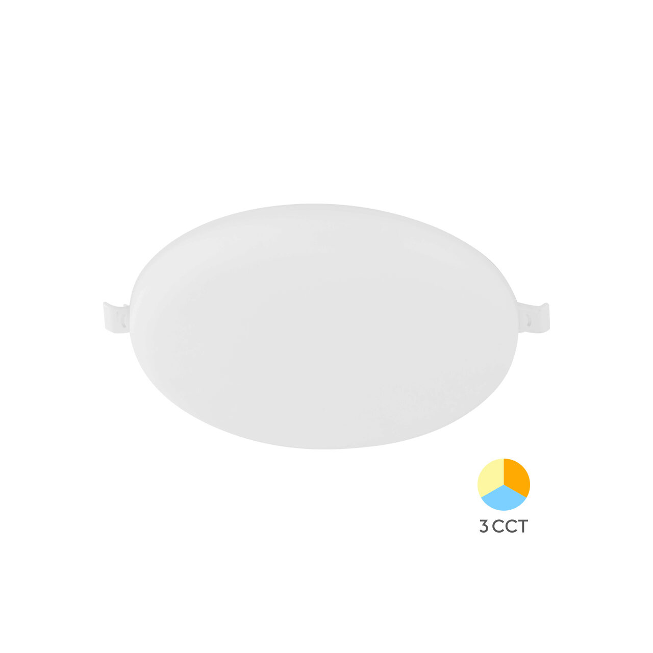 SPOT LED ROTUND ST 36W 3500lm 3in1 ALB,D:223mm,REGLABIL 40-190mm,IP20