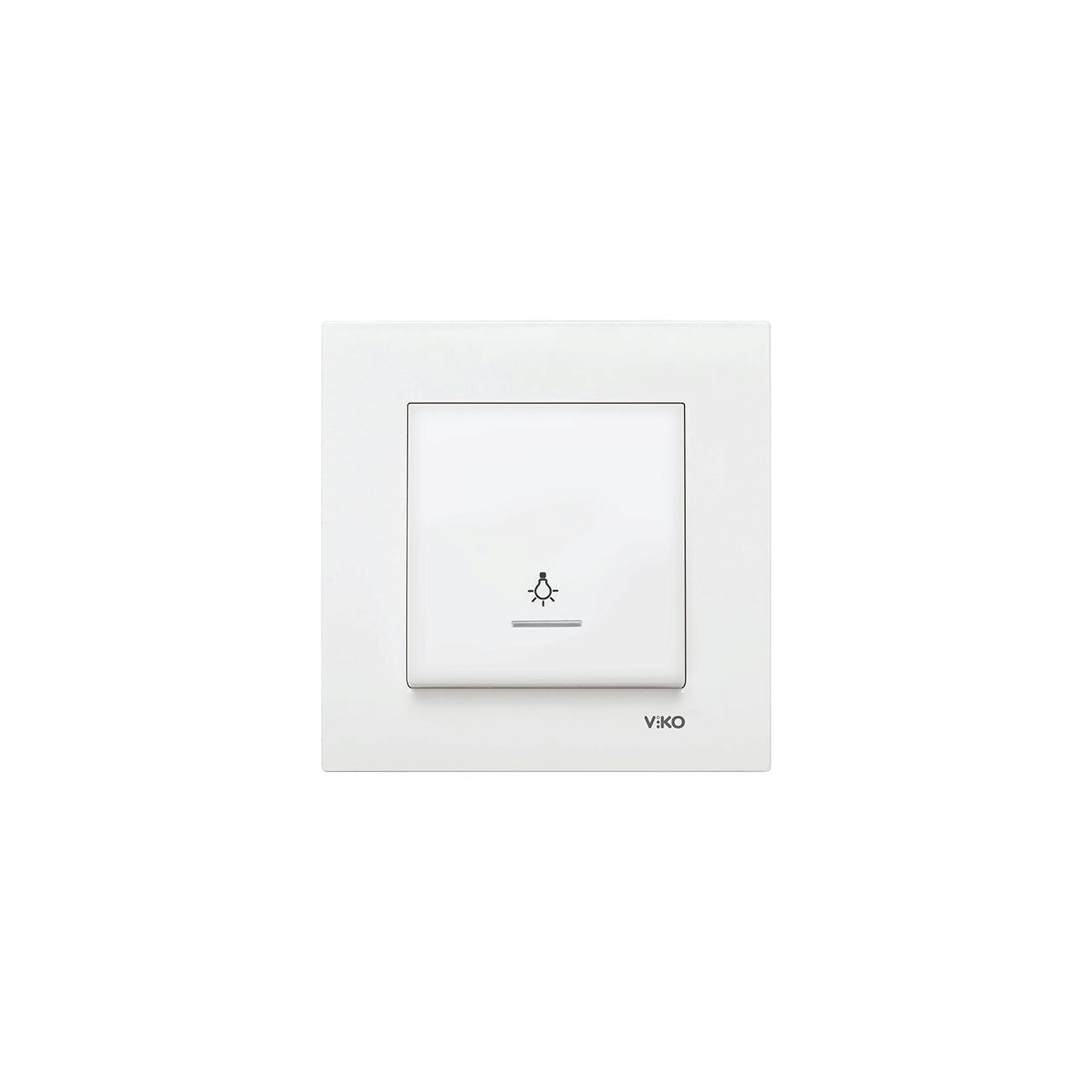 INTRERUPATOR SCARA LED CU REVENIRE VIKO KARRE ALB