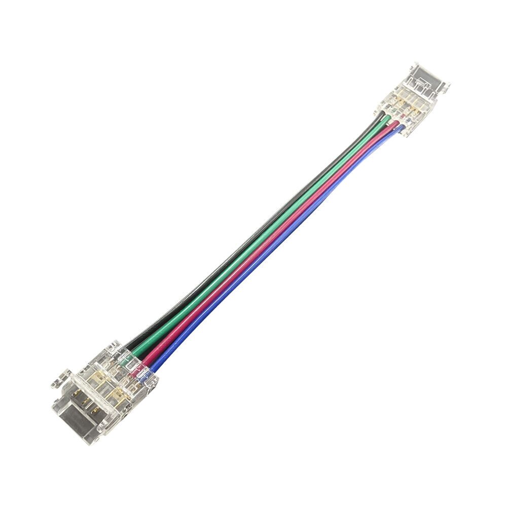 CONECTOR DE MIJLOC CU FIR PT BANDA LED RGB (BANDA -BANDA)-10mm