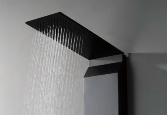 Panou de duș YB-5657 BLACK, 140x22cm 5 Panou de duș YB-5657 BLACK, 140x22cm - imagine 5