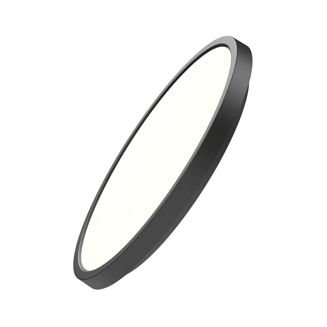 PLAFONIERA LED 20W 5in1 1600lm IP40 JADE-G2-SLR NEGRU RND 3 PLAFONIERA LED 20W 5in1 1600lm IP40 JADE-G2-SLR NEGRU RND - imagine 3