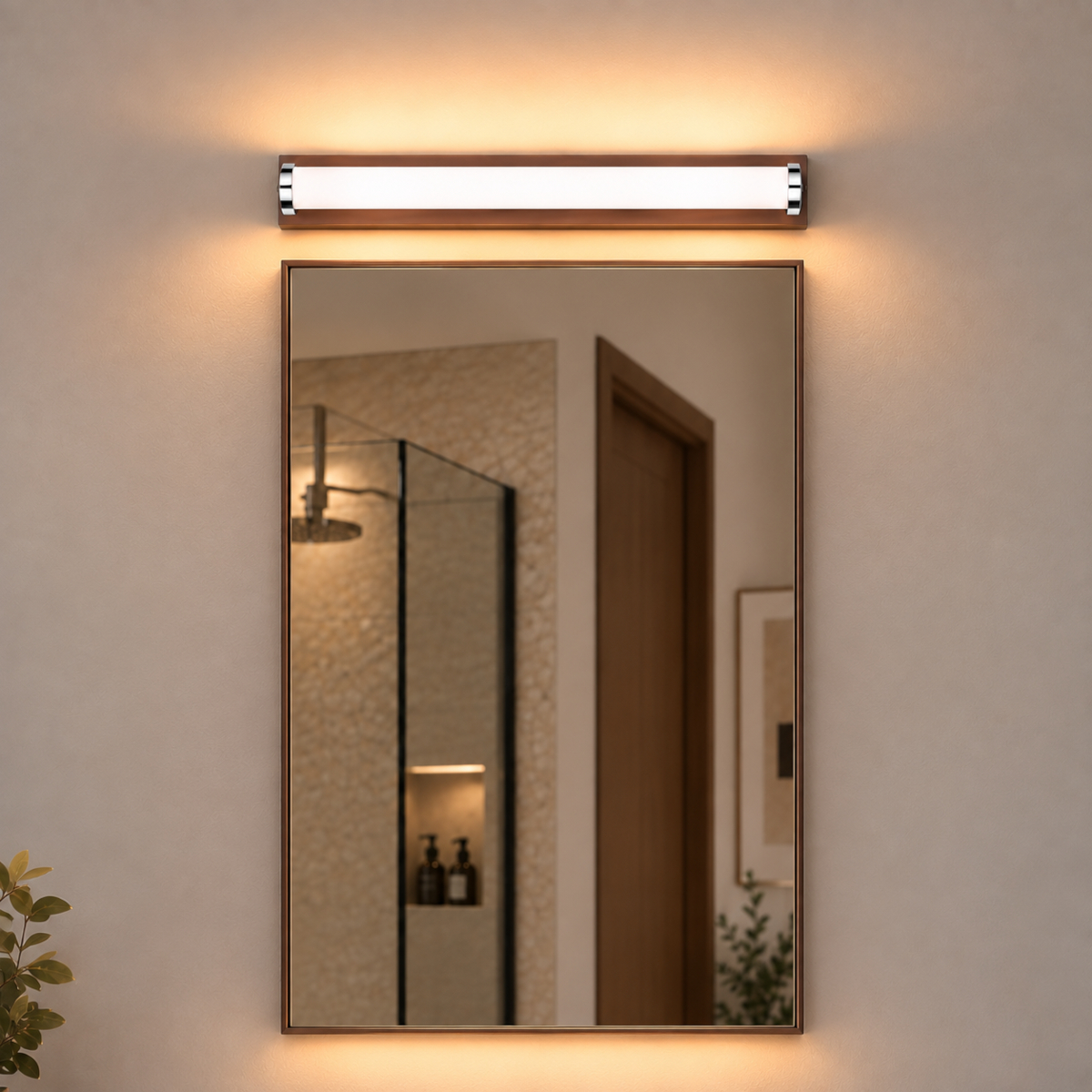 Aplica Baie LED 9W Maro 3 Functii LZ7173
